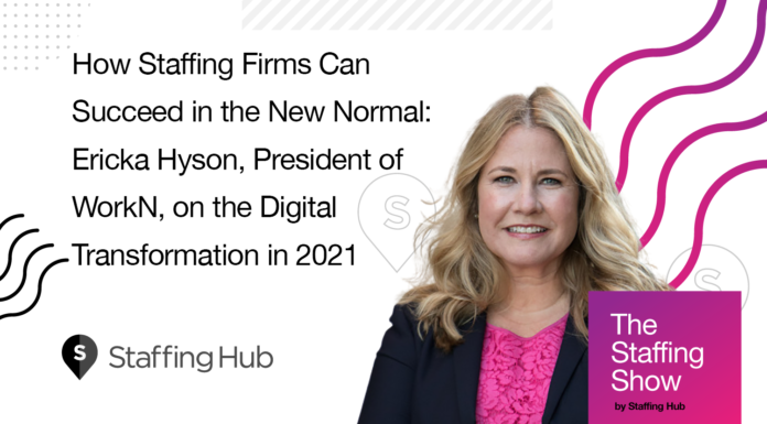 How Staffing Firms Can Succeed in the New Normal: Ericka Hyson, President of WorkN, on the Digital Transformation in 2021 The-Staffing-Show-Hyson