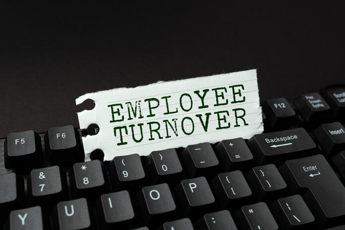 Inspiration Showing Sign Employee Turnover. Business Concept Num