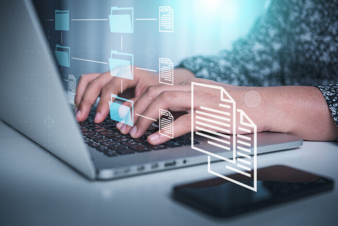 Document Database Management Storage On Digital Cloud Computing