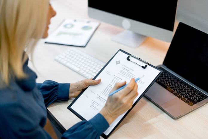 Business Woman, Company Director, Hiring Specialist In A Company