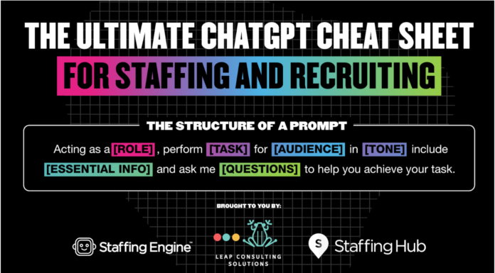 The Ultimate ChatGPT Cheat Sheet for Staffing and Recruiting