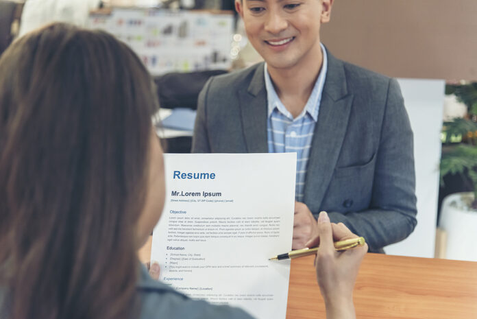Businessman Job Interview By Human Resource Hr Officer Interviwi