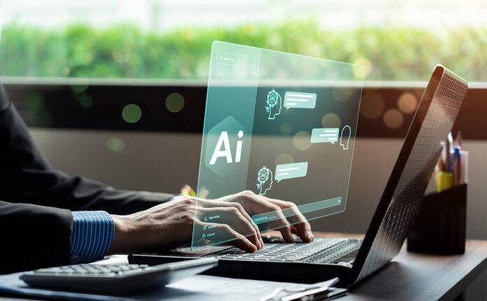 Business People Using Artificial Intelligence (ai) Automation, P