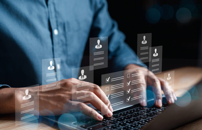 Hr Or Hiring Human Resources. Selective New Career Recruitment S