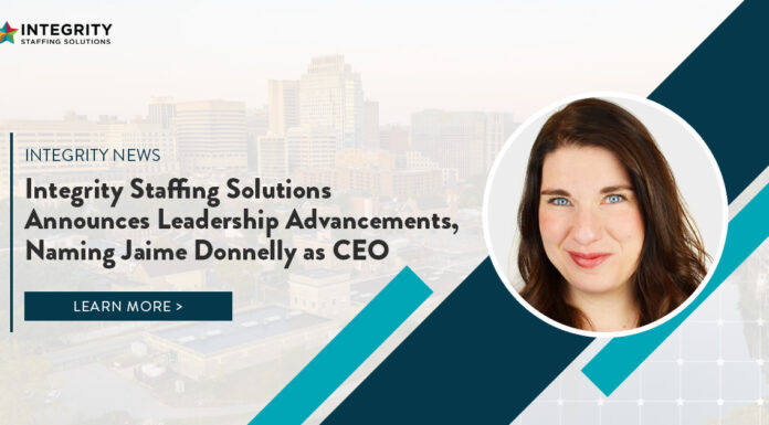 Integrity Staffing Solutions Announces Leadership Advancements, Naming Jaime Donnelly as CEO