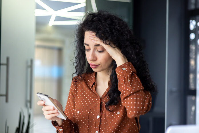 Mature And Mature Business Woman Inside Office Workplace With La